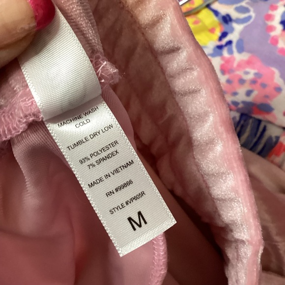 ROSIO NWOT SHIMMER PINK SWEATSHIRT & JOGGERS SIZE MED 1263 - Picture 10 of 10